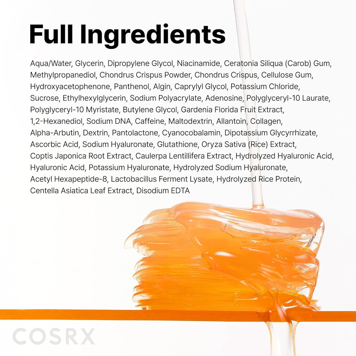 COSRX 5 PDRN Collagen Vitalizing Hydrogel Eye Patch, 60 Patches, Depuffing Under Eye Patches with PDRN, Collagen, Eye Masks for a Smoother, Refreshed-Looking Eye Area, Korean Skincare