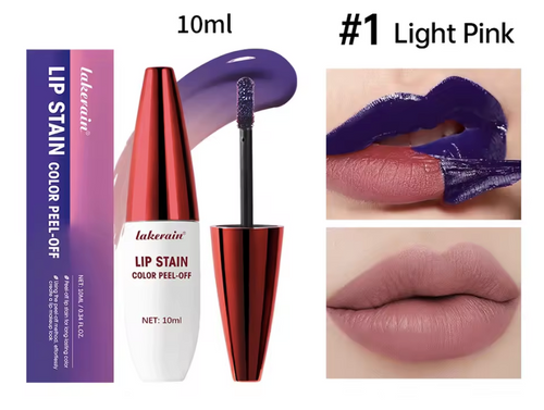 10ml Waterproof Lip Stain Peel Off Tattoo Lipstick