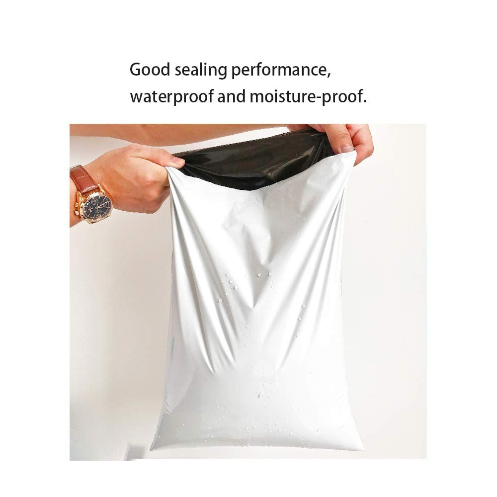 1 0 0 PCS Mailing Postal Express Bags, PE Material Seal Pack Packaging Postage Mail Sacks Envelopes Mailers,20X30cm