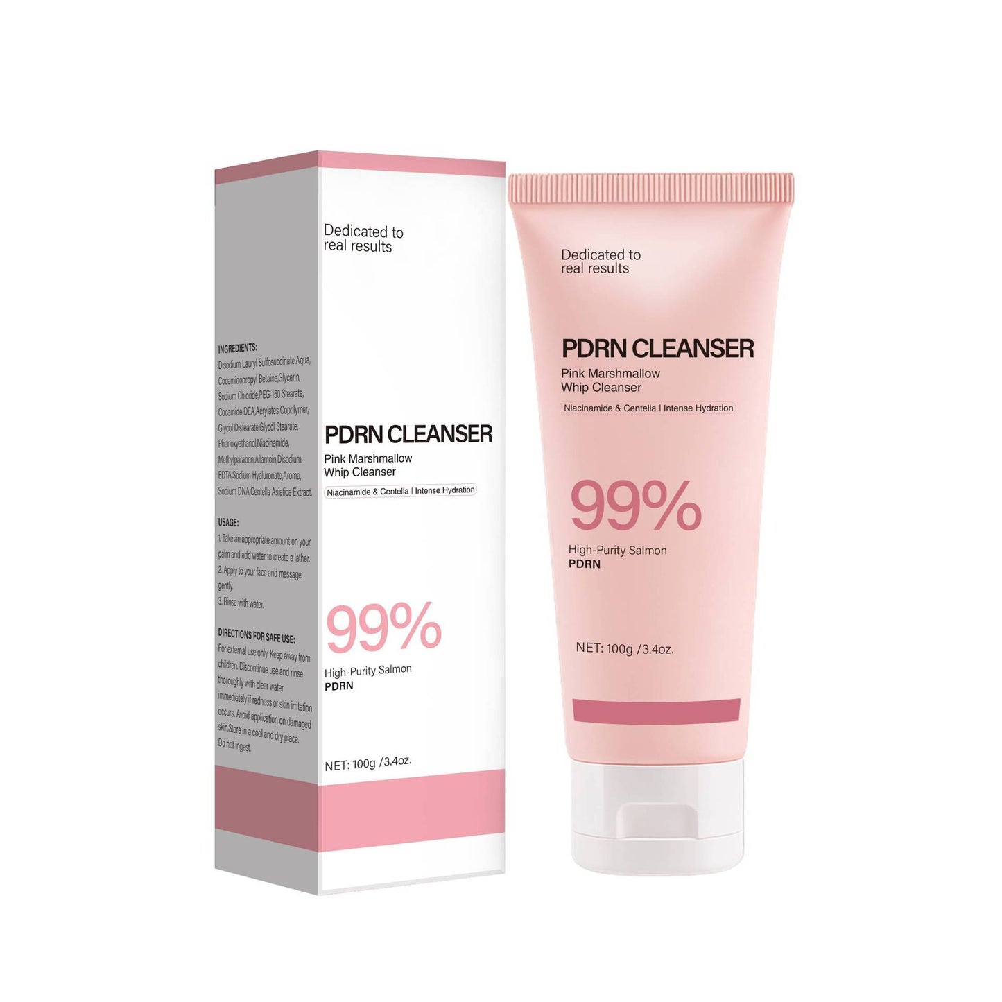 PDRN Cotton Candy Foam Facial Cleanser