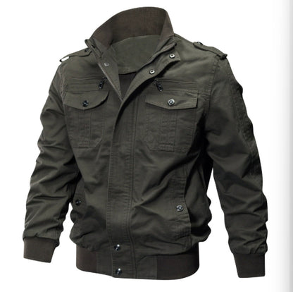 Cotton casual loose work jacket