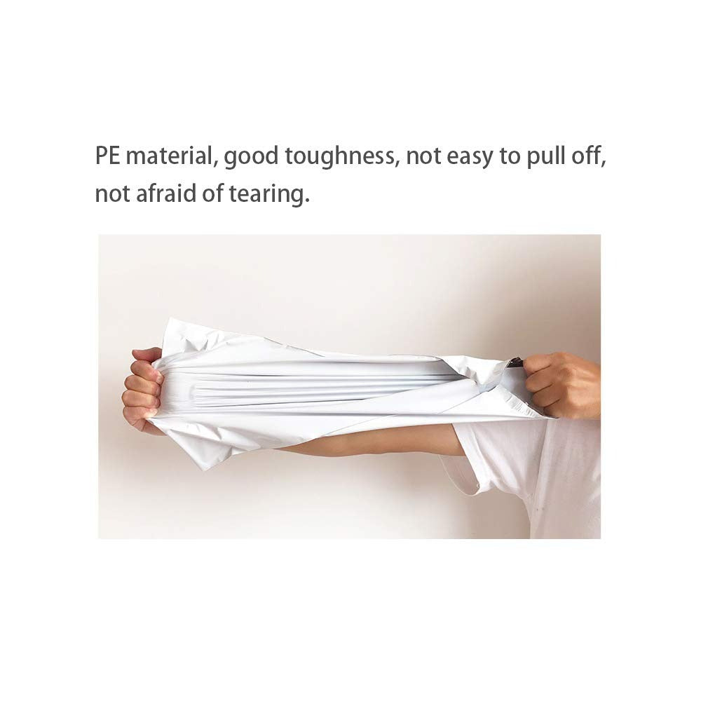 1 0 0 PCS Mailing Postal Express Bags, PE Material Seal Pack Packaging Postage Mail Sacks Envelopes Mailers,20X30cm