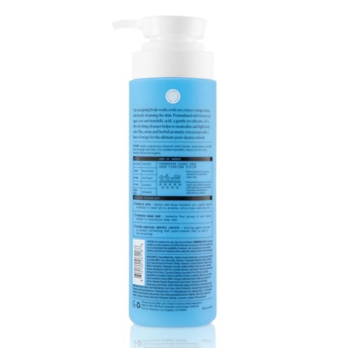 Naturium The Smoother Glycolic Acid Exfoliating Body Wash, Soft & Smoothing Cleanser | 16.9 FL OZ / 500 ML