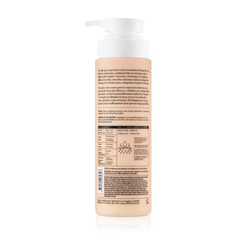 Naturium The Smoother Glycolic Acid Exfoliating Body Wash, Soft & Smoothing Cleanser | 16.9 FL OZ / 500 ML