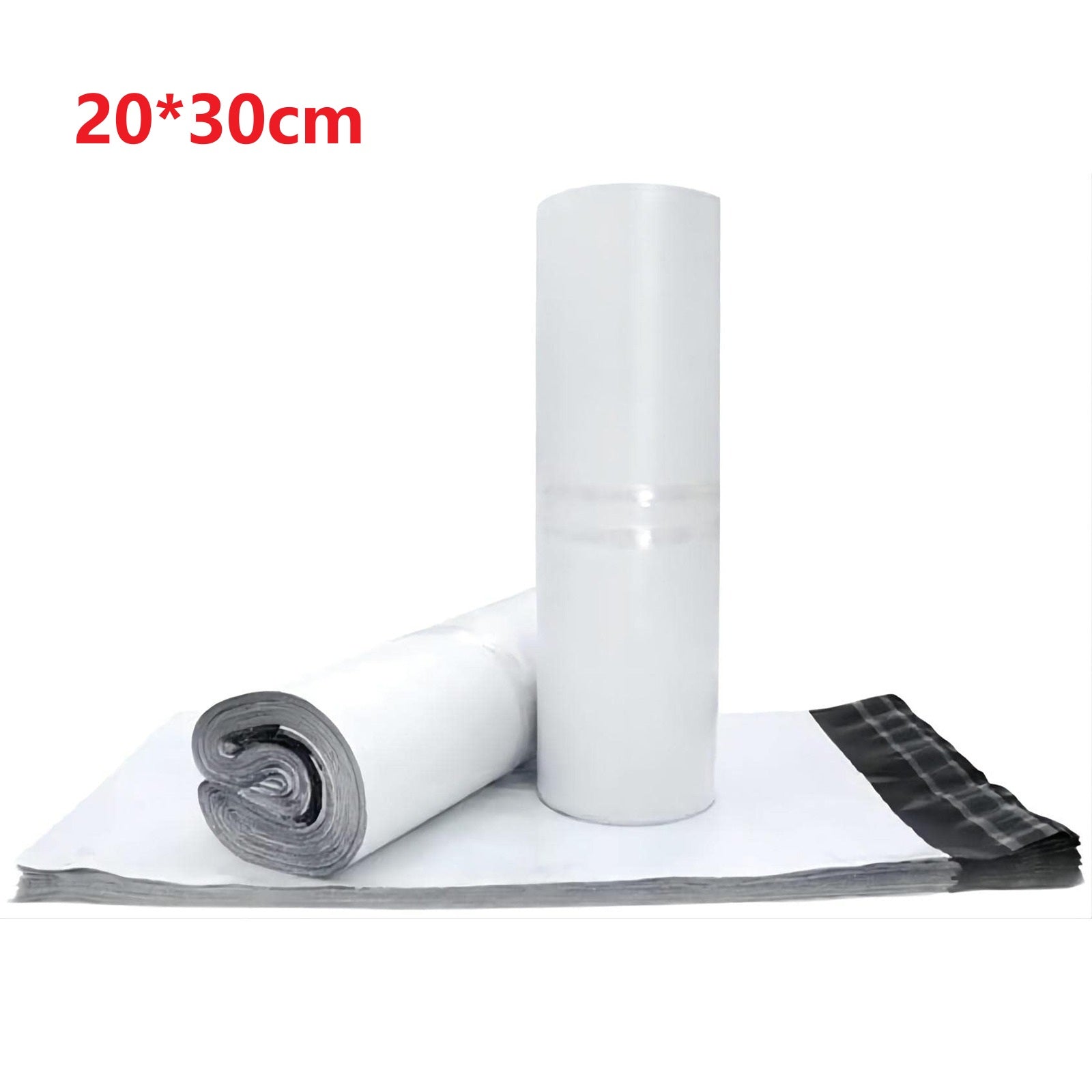 1 0 0 PCS Mailing Postal Express Bags, PE Material Seal Pack Packaging Postage Mail Sacks Envelopes Mailers,20X30cm