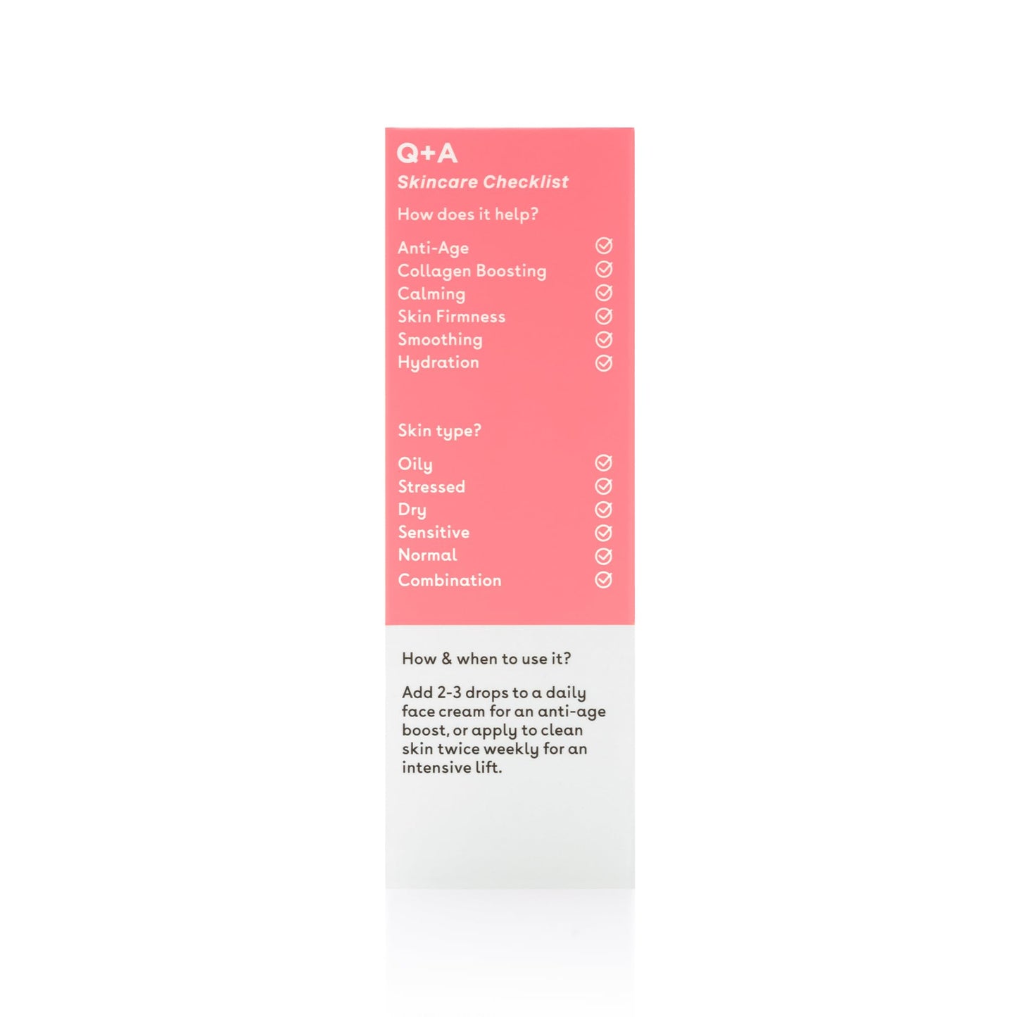 Q+A Hyaluronic Acid Facial Serum (30ml), Natural Hydrating Face Serum, for Plump Skin, Anti Ageing, Fragrance Free, Delivers Deep, Lasting Hydration, Rehydrates and Softens the Skin