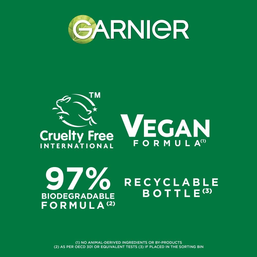 Garnier Vitamin C Serum for Face, Brightening Serum with 4% [Vitamin C + Niacinamide + Salicylic Acid], Dark Spot Reducer & Evens Skin Tone, Suitable for Sensitive Skin, 30ml