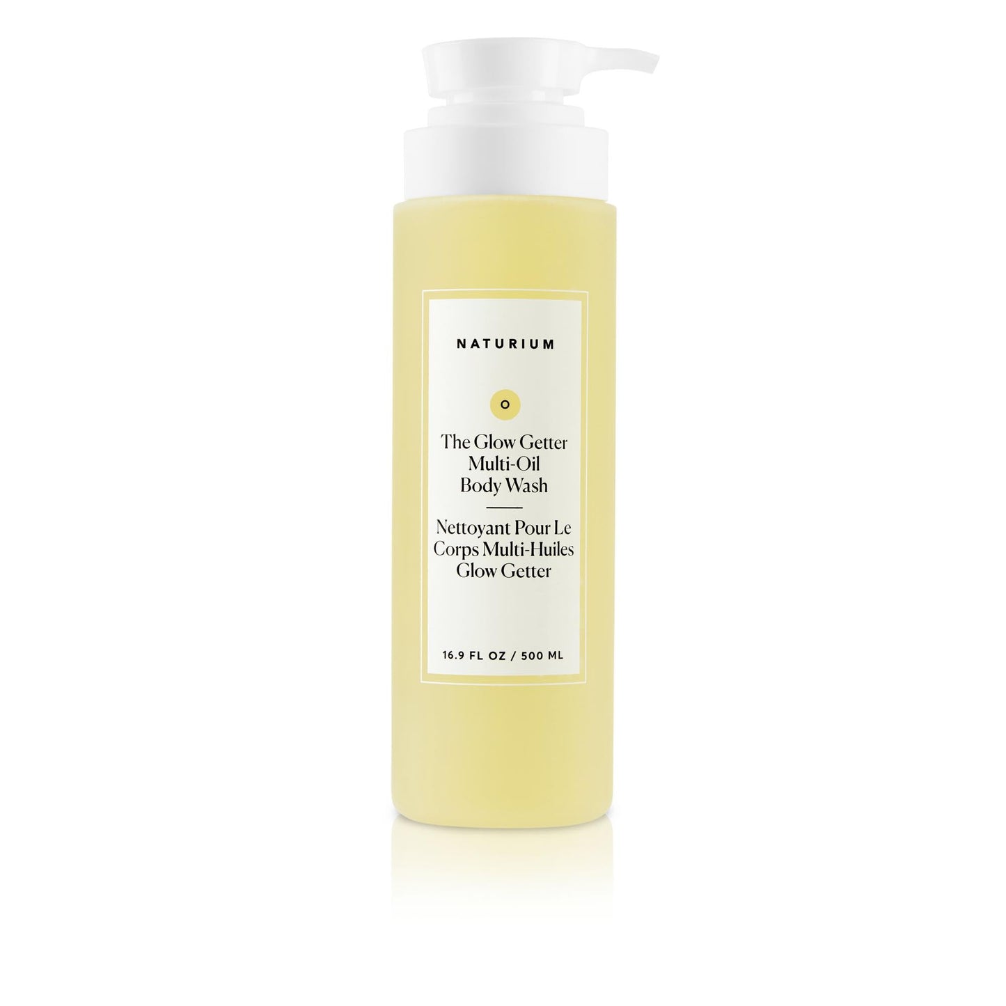Naturium The Smoother Glycolic Acid Exfoliating Body Wash, Soft & Smoothing Cleanser | 16.9 FL OZ / 500 ML
