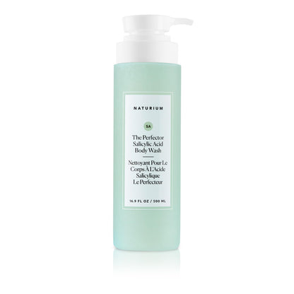 Naturium The Smoother Glycolic Acid Exfoliating Body Wash, Soft & Smoothing Cleanser | 16.9 FL OZ / 500 ML