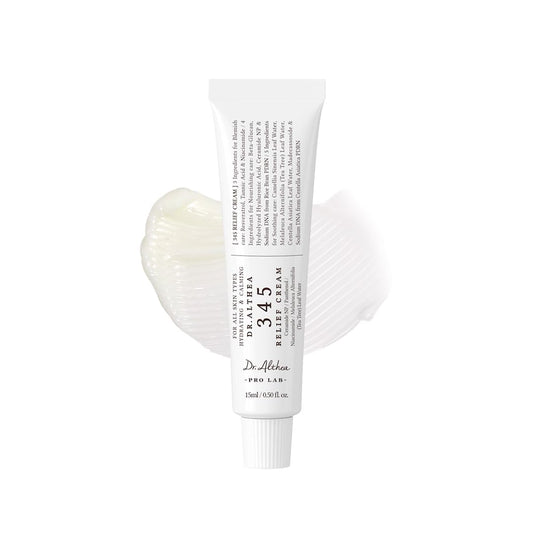Dr.Althea 345 Relief Cream | Moisturizer for Soothing Recovery and Blemish Care with PDRN & Niacinamide | Korean Vegan Skin Care for All Skin Types, 50ml (Ver.2 - Pack of 1)