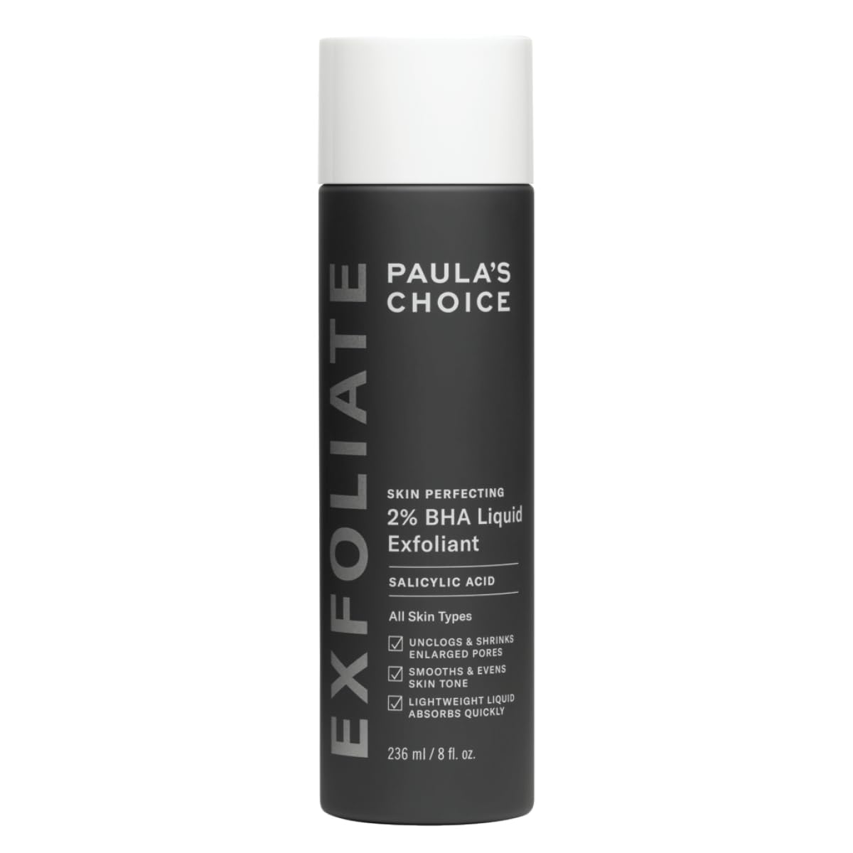 Paula's Choice SKIN PERFECTING 2% BHA Liquid Exfoliant - Face Exfoliating Peel Fights Blackheads & Enlarged Pores - for a Healthy Glow - with Salicylic Acid - Combination & Oily Skin - 30 ml