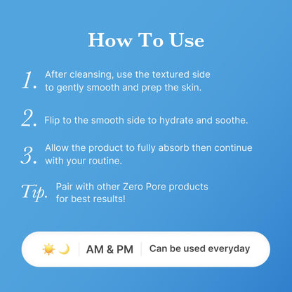 medicube Zero Pore Pads 2.0, Dual-Textured Facial Toner Pads for Exfoliation and Pore Care with 4.5% AHA Lactic Acid & 0.45% BHA Salicylic Acid, Ideal for All Skin Types, Korean Skin Care (70 units)