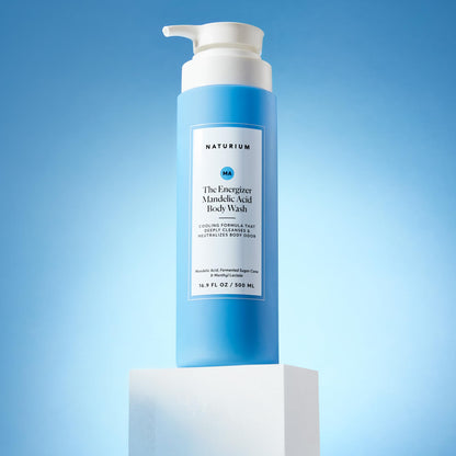Naturium The Smoother Glycolic Acid Exfoliating Body Wash, Soft & Smoothing Cleanser | 16.9 FL OZ / 500 ML