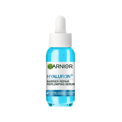 Garnier SkinActive Hyaluronic Acid Super Serum, Replumps & Hydrates, Strengthens Skin Barrier, With 3%/4% Hyaluronic Acid, Aloe Vera & Glycerin, 30ml, Packaging May Vary