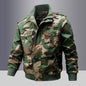 Cotton casual loose work jacket