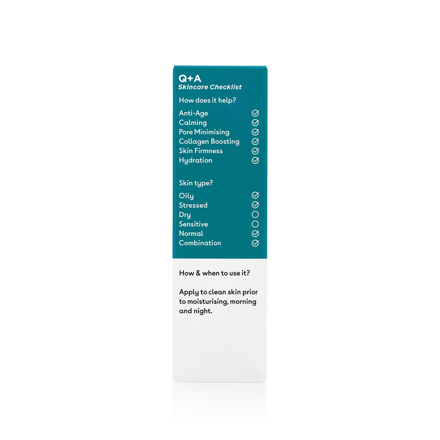 Q+A Hyaluronic Acid Facial Serum (30ml), Natural Hydrating Face Serum, for Plump Skin, Anti Ageing, Fragrance Free, Delivers Deep, Lasting Hydration, Rehydrates and Softens the Skin