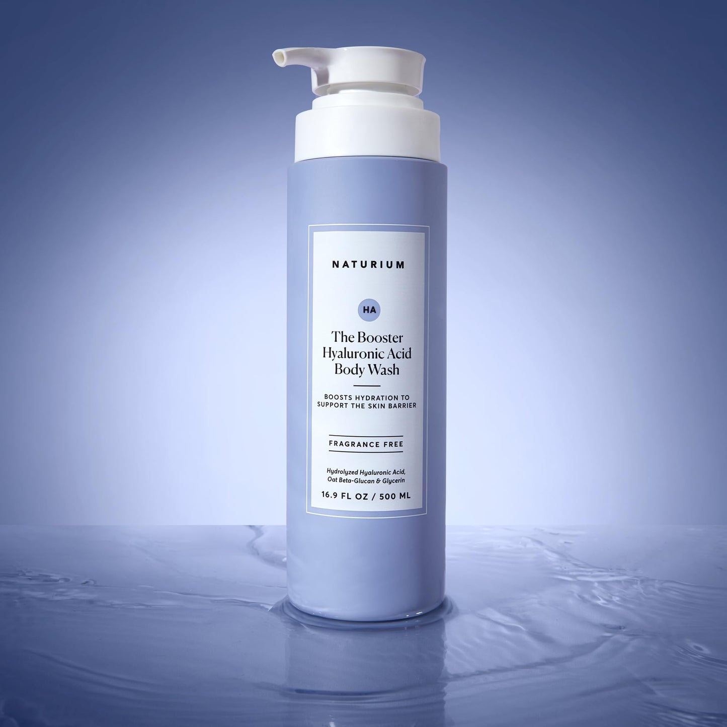 Naturium The Smoother Glycolic Acid Exfoliating Body Wash, Soft & Smoothing Cleanser | 16.9 FL OZ / 500 ML