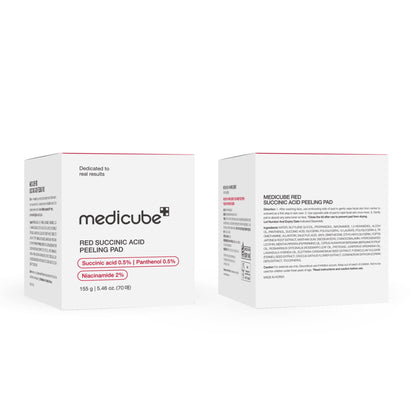 medicube Zero Pore Pads 2.0, Dual-Textured Facial Toner Pads for Exfoliation and Pore Care with 4.5% AHA Lactic Acid & 0.45% BHA Salicylic Acid, Ideal for All Skin Types, Korean Skin Care (70 units)