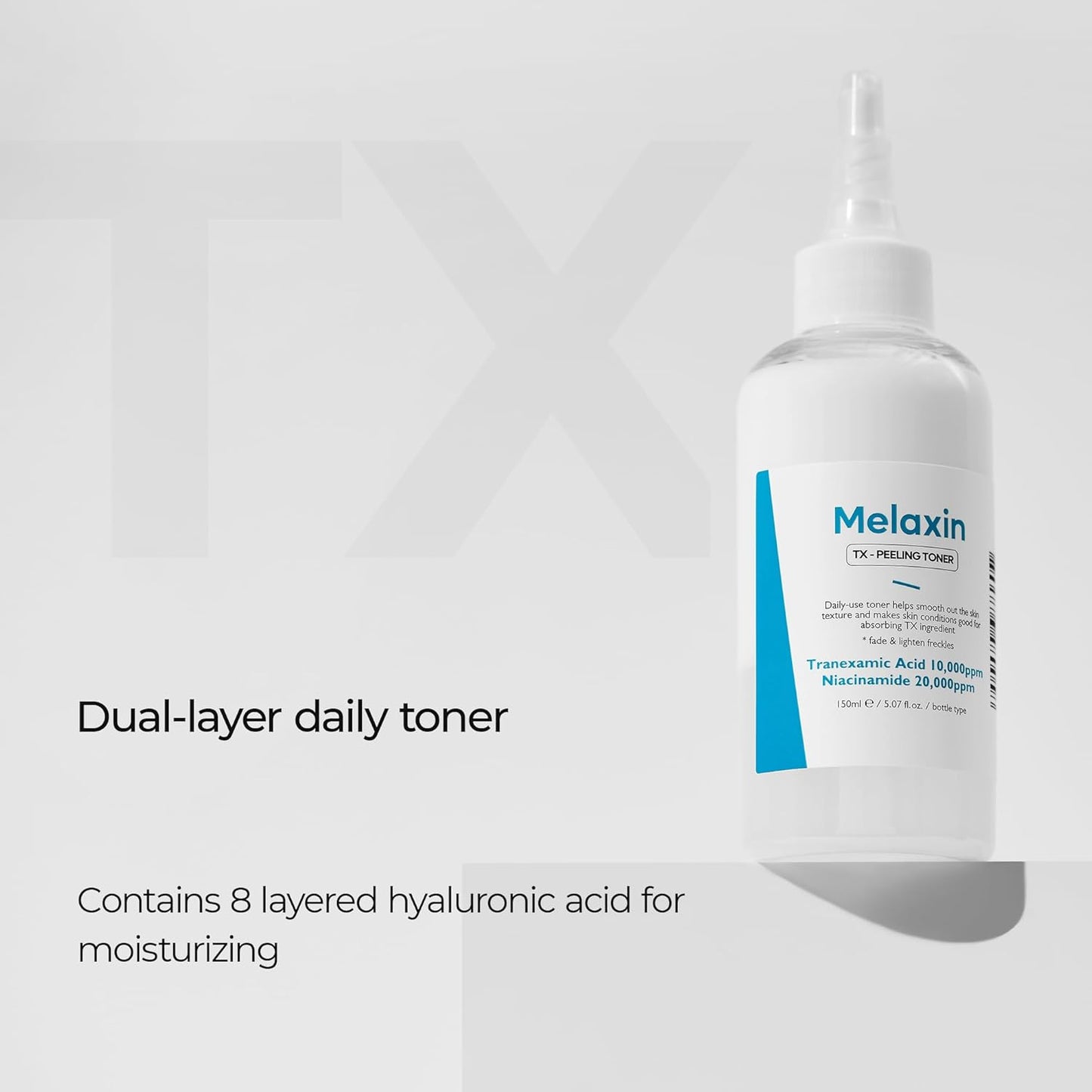 Dr.Melaxin Tx Peeling Toner 5.07 fl oz (Pack of 1) White