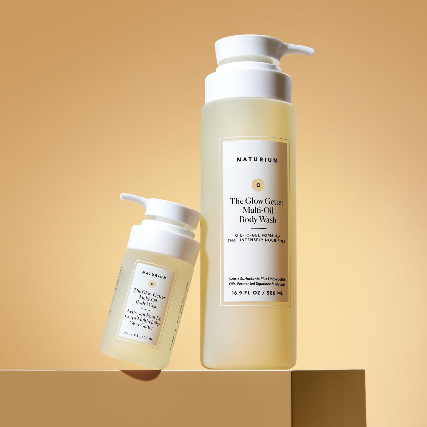 Naturium The Smoother Glycolic Acid Exfoliating Body Wash, Soft & Smoothing Cleanser | 16.9 FL OZ / 500 ML
