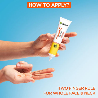 Garnier Vitamin C Serum for Face, Brightening Serum with 4% [Vitamin C + Niacinamide + Salicylic Acid], Dark Spot Reducer & Evens Skin Tone, Suitable for Sensitive Skin, 30ml