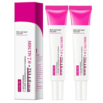 Arbutin 7% + Tranexamic Acid 4% Cream, Skin Brightening Anti Aging Hydrating, Dark Spot Corrector Face Cream for Women, Helps Even Out Skin Tone for A Radiant Look (1)