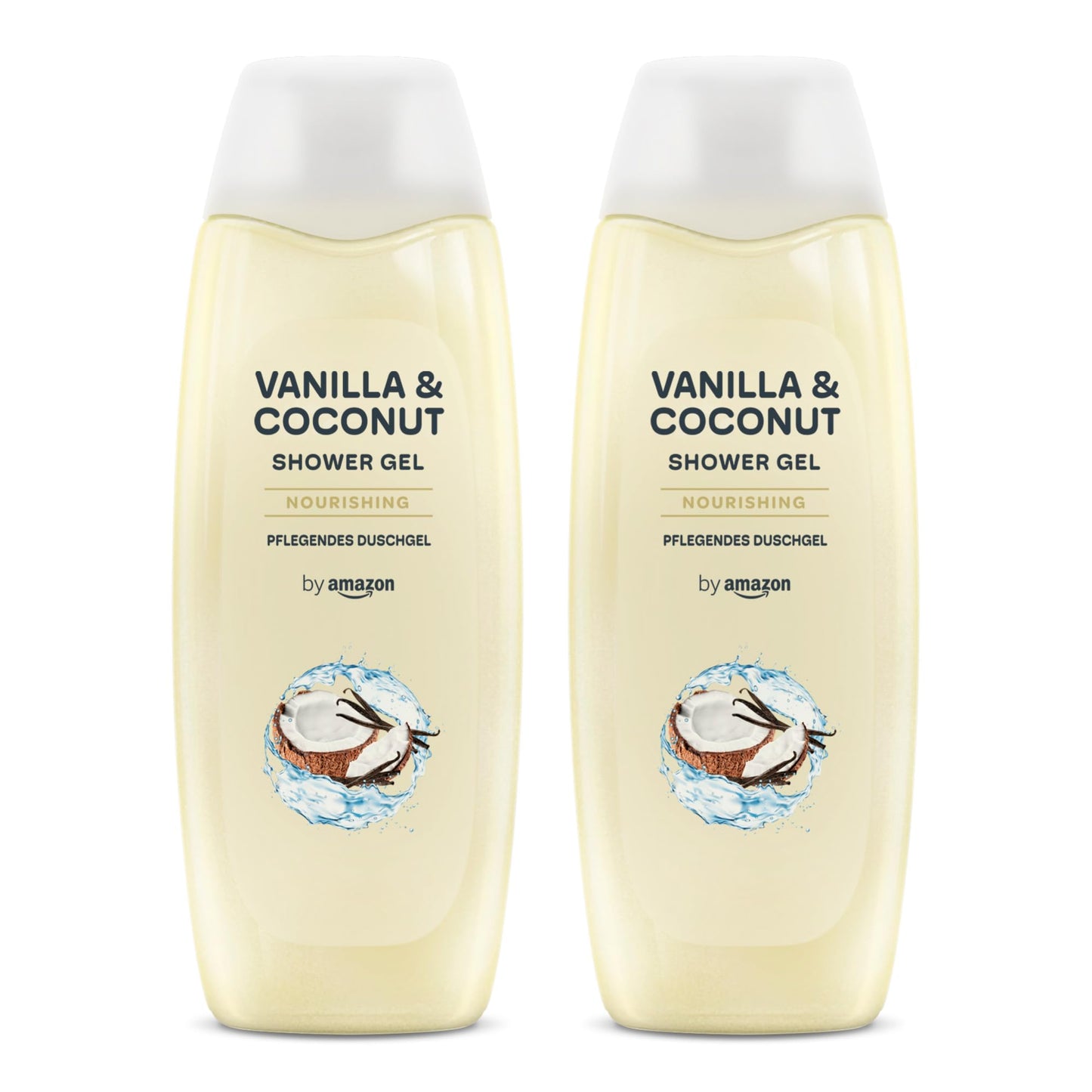 by Amazon Aloe Vera Shower Gel, 2 x 500ml