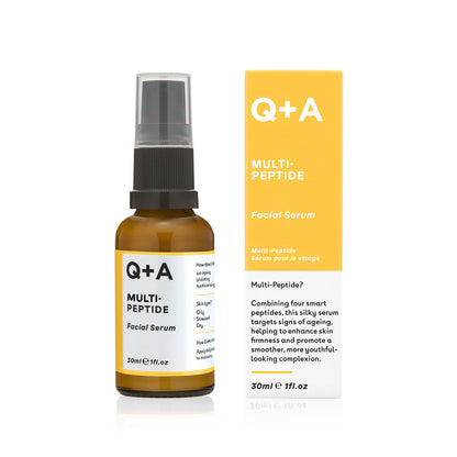 Q+A Hyaluronic Acid Facial Serum (30ml), Natural Hydrating Face Serum, for Plump Skin, Anti Ageing, Fragrance Free, Delivers Deep, Lasting Hydration, Rehydrates and Softens the Skin