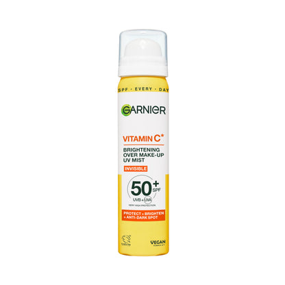 Garnier Vitamin C Serum for Face, Brightening Serum with 4% [Vitamin C + Niacinamide + Salicylic Acid], Dark Spot Reducer & Evens Skin Tone, Suitable for Sensitive Skin, 30ml