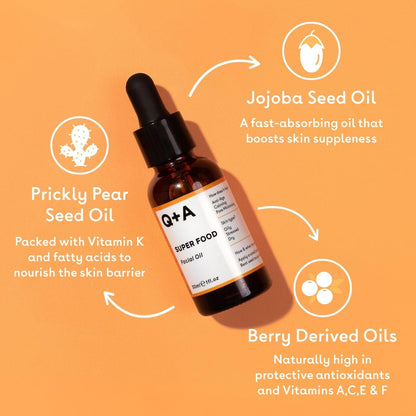 Q+A Hyaluronic Acid Facial Serum (30ml), Natural Hydrating Face Serum, for Plump Skin, Anti Ageing, Fragrance Free, Delivers Deep, Lasting Hydration, Rehydrates and Softens the Skin