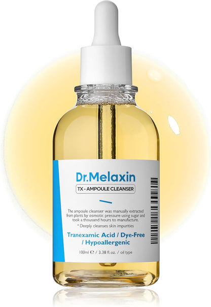 Dr.Melaxin Tranexamic Acid Serum Cleanser (100ml) – Brightening Face Cleanser for Dark Spots & Hyperpigmentation, Gentle Formula for Sensitive Skin