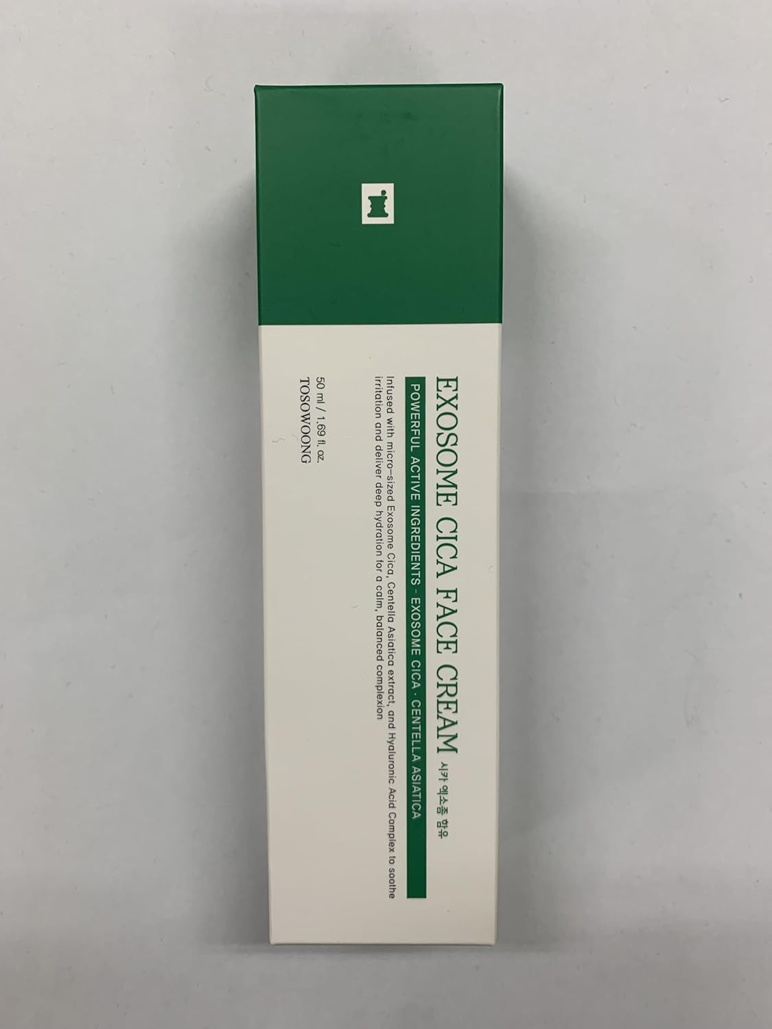 TOSOWOONG Exosome CICA Face Cream – Daily Soothing Moisturizer for Sensitive Skin, Lightweight Korean Skincare with CICA & Exosome Technology, 50 ml / 1.69 fl. oz