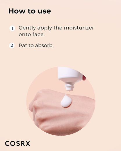 COSRX AC Collection Lightweight Soothing Moisturizer, 80ml | Aloe Vera Leaves Extract 71.2% | Cruelty Free, Paraben Free, Korean Skincare