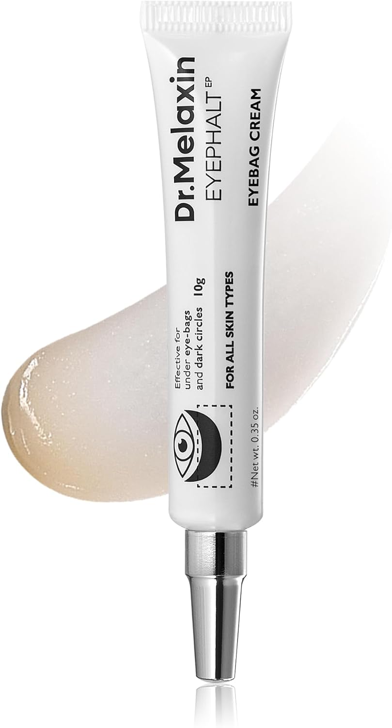 Dr.Melaxin Eyephalt Eye Cream (10g / 0.35 oz) – Under Eye Cream for Eye Bags & Puffiness, Firming & Lifting Eye Treatment for Dark Circles & Wrinkles, EGF K-Beauty