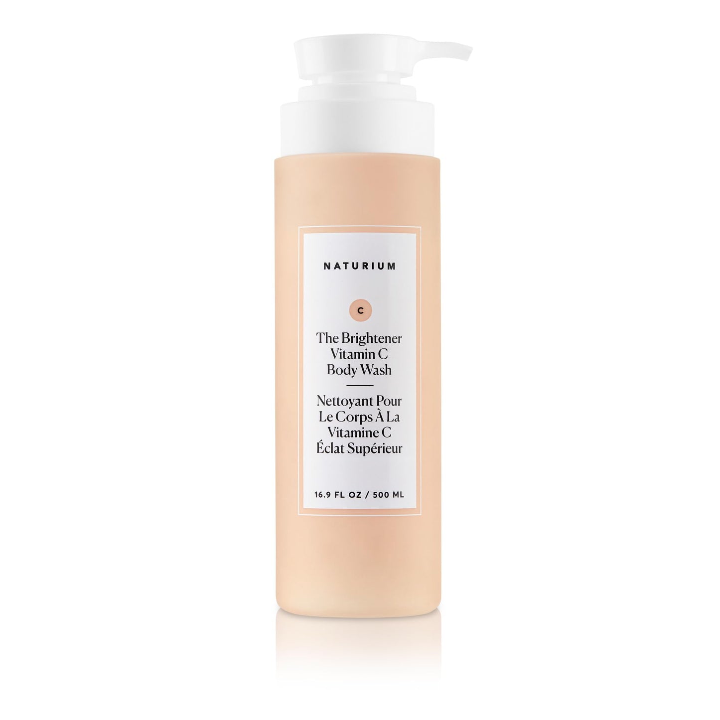 Naturium The Smoother Glycolic Acid Exfoliating Body Wash, Soft & Smoothing Cleanser | 16.9 FL OZ / 500 ML