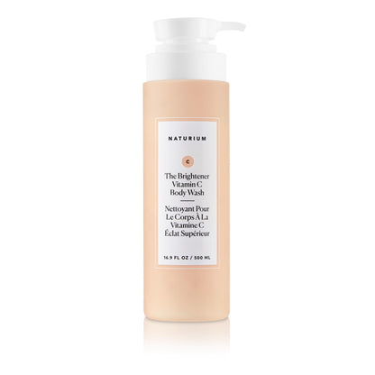 Naturium The Smoother Glycolic Acid Exfoliating Body Wash, Soft & Smoothing Cleanser | 16.9 FL OZ / 500 ML
