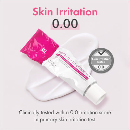 TOSOWOONG Arbutin 7% + Tranexamic Acid 4% Cream, 70,000ppm Arbutin, 40,000ppm TXA, Niacinamide, Glutathione, Dark Spots, Freckle, Blemishes, Pigmentation, Korean Skin Care, 50ml, 1.69 fl.oz.