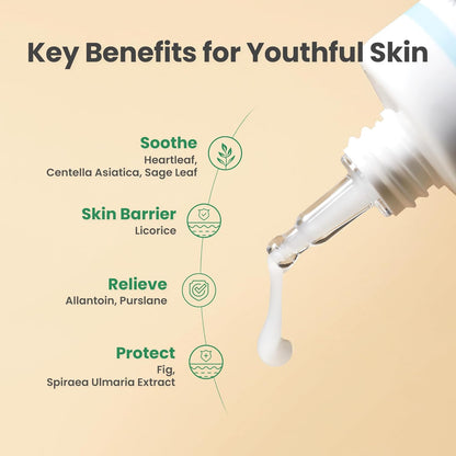 AXIS-Y Heartleaf My Type Calming Cream Soothing, Redness Relief & Long Lasting Moisture Dewy Skin Daily Face Lotion Vegan Korean Skin Care Moisturizer Face Cream 2.02 Fl. Oz.