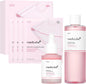 medicube Salmon DNA PDRN Pink Trio Set: Salmon DNA PDRN Pink Peptide Serum, PDRN CICA Soothing Toner and PDRN collagen jelly gel mask (4ea)