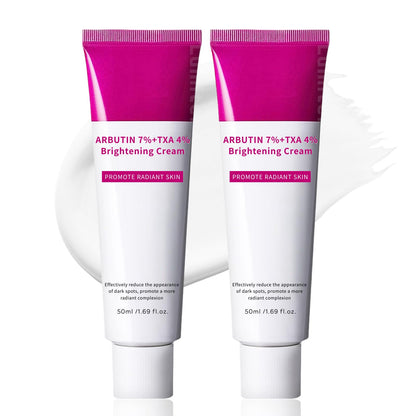 Arbutin 7% + Tranexamic Acid 4% Cream, Dark Spot Remover for Face, Pigmentation Removal Cream for Freckles, Hyperpigmentation, Blemishes, Acne Marks, Korean Moisturiser Face, 50ml