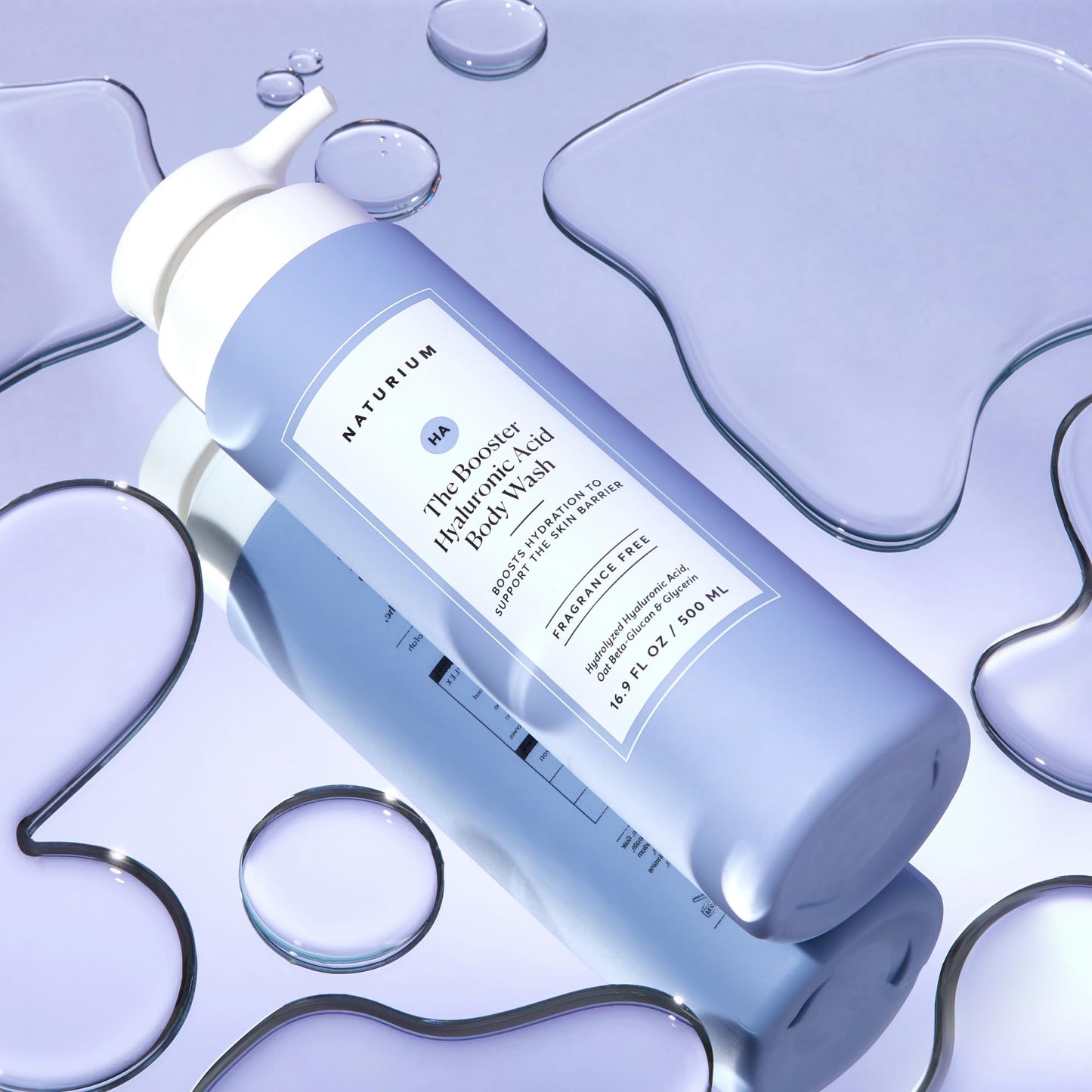 Naturium The Smoother Glycolic Acid Exfoliating Body Wash, Soft & Smoothing Cleanser | 16.9 FL OZ / 500 ML