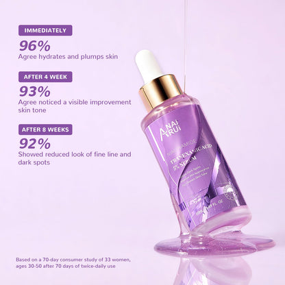ANAiRUi 10% Tranexamic Acid Serum 30 ml, Dark Spot Correcting Serum with Tranexamic Acid + Hyaluronic Acid + Niacinamide, Targets Hyperpigmentation, Even Skin Tone