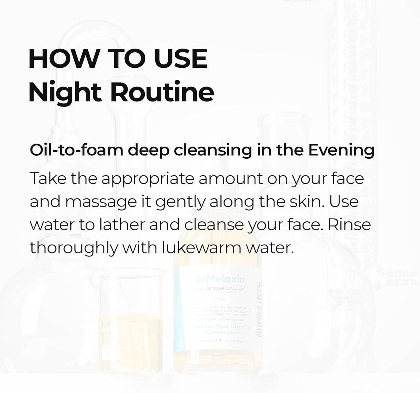 Dr.Melaxin Tranexamic Acid Serum Cleanser (100ml) – Brightening Face Cleanser for Dark Spots & Hyperpigmentation, Gentle Formula for Sensitive Skin