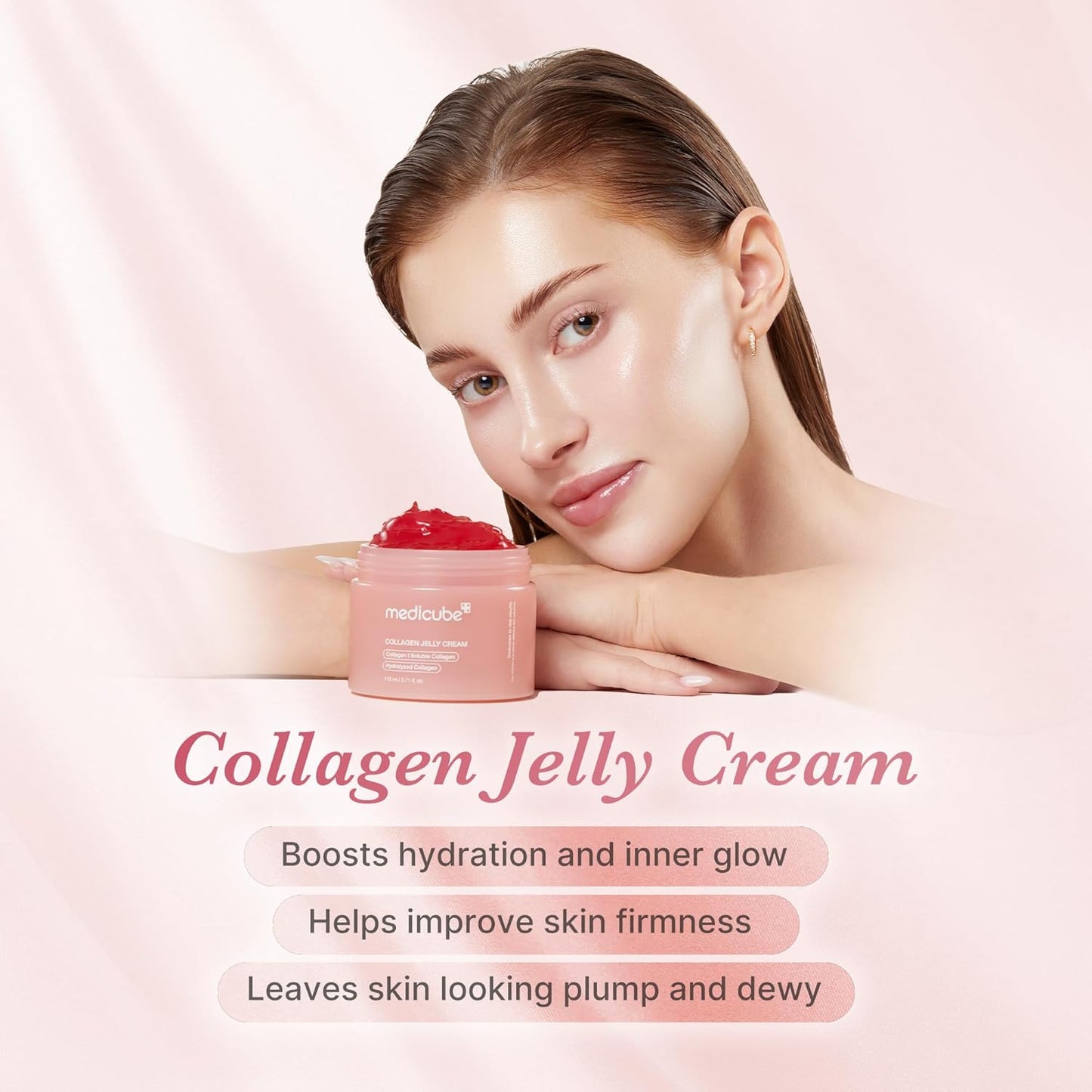 medicube K-Viral Favorite Trio: Zero Pore Pads 2.0, Collagen Jelly Cream and medicube Collagen Wrapping Mask