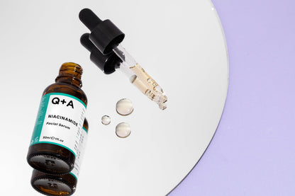 Q+A Hyaluronic Acid Facial Serum (30ml), Natural Hydrating Face Serum, for Plump Skin, Anti Ageing, Fragrance Free, Delivers Deep, Lasting Hydration, Rehydrates and Softens the Skin