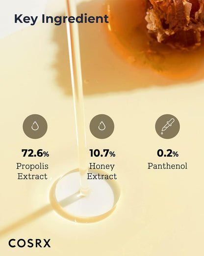 COSRX Full Fit Propolis Toner 72% Propolis Extract, Korean Glow Toner for Face, Healthy Glow Boosting, Hydrating Dewy Essence for Soft Plump Skin, Korean Skincare 150ml