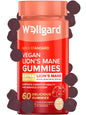 Wellgard Vegan Apple Cider Vinegar Gummies, Gold Standard 1000mg ACV Gummies with Vitamin C, Chromium and Pomegranate, Non-GMO, Gluten-Free & Gelatine-Free