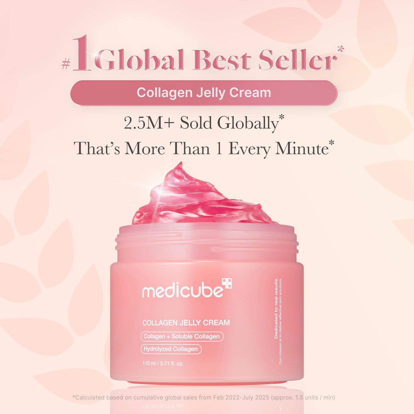 medicube Collagen Jelly Cream- Niacinamide & Freeze-Dried Hydrolyzed Collagen - Boosts skin's barrier hydration and gives 24h Glow & Lifted Look - Korean skincare (1.69 Fl Oz)