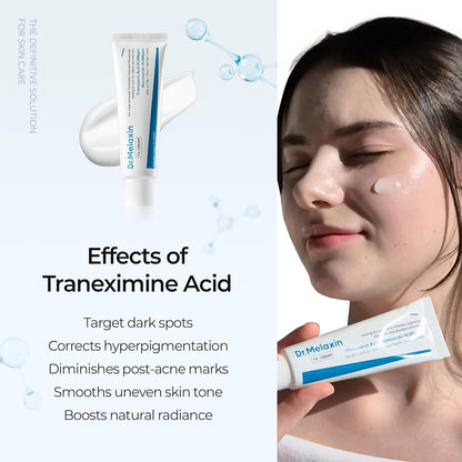 Dr.Melaxin Tx Tranexamic Acid Cream Skin Freckle Cream, Blemishes, Anti-Pigmetation Korean Skin Care Korean Cosmetics 1.69 Fl Oz (50ml) White