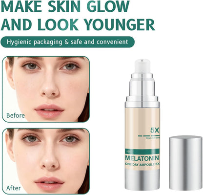 Hydrating Dark Spot Serum with Glutathione & Tranexamic Acid - Korean Skincare Face Serum for Dark Spot Correction & Brightening - Fast Absorbing Day & Night Glow Serum for Uneven Skin Tone - 50ml